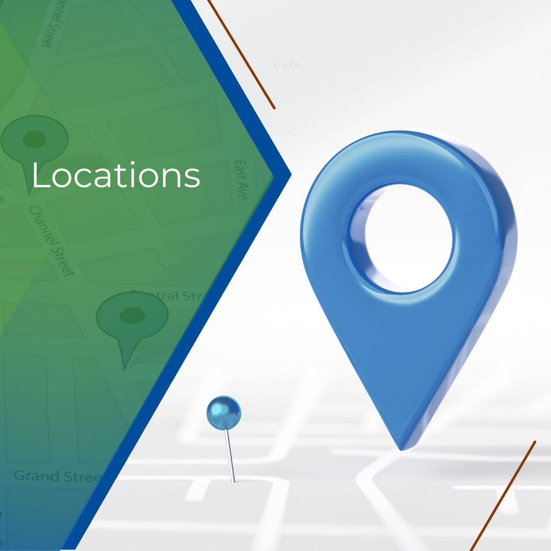 location page banner of a marker on a map