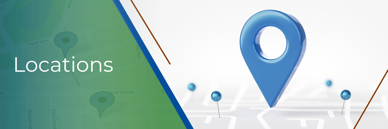 location page banner of a marker on a map